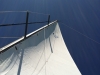 Solar Beams on the Mainsail