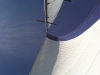 Solar Beams on boath Sails